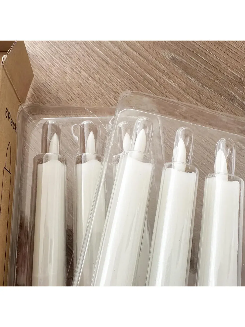 LED Window Taper Candles with Remote Set‎ of 12